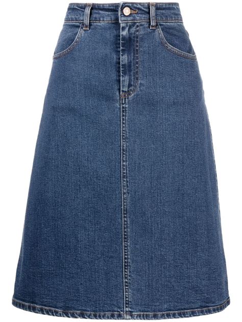 See By Chloé Denim Skirt 